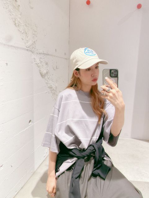 FreshService 新作PIN BORDER S/S TEE style.2024.7.15