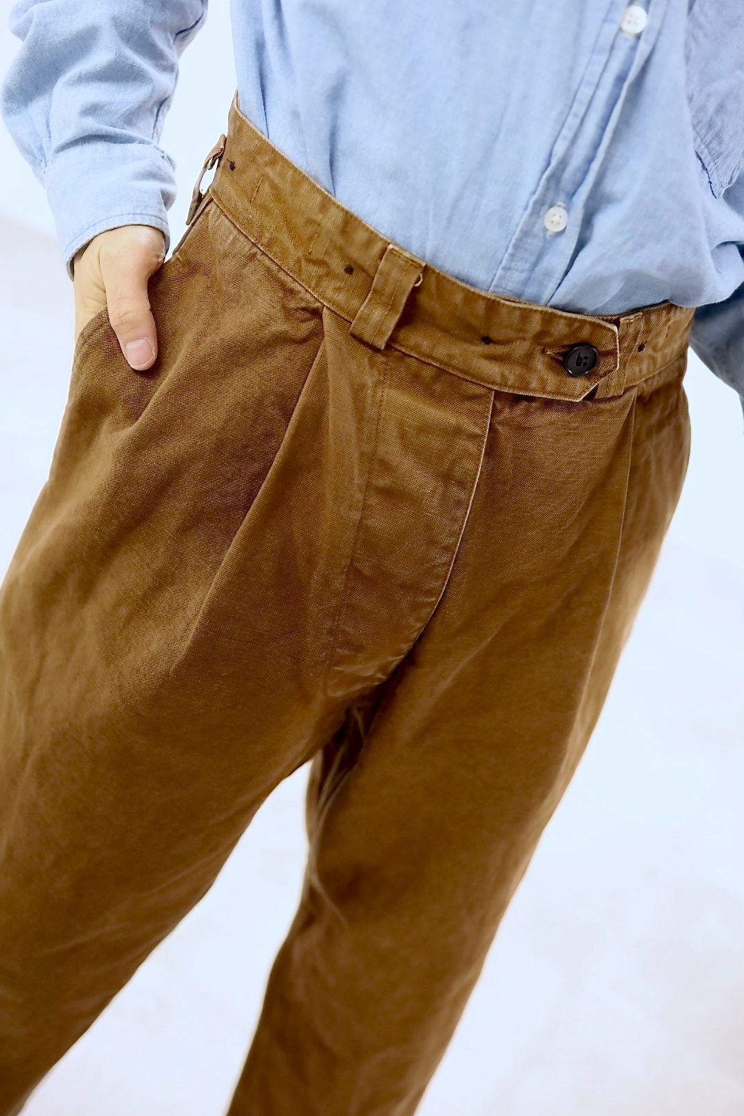 Gurank グランク パンツ Railway pants (2554)CAMEL★新作発売！