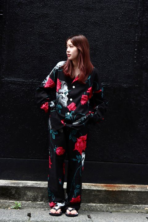 ©SAINT M×××××× セントマイケル×WILDSIDE YOHJI YAMAMOTO PAJAMAスタイル