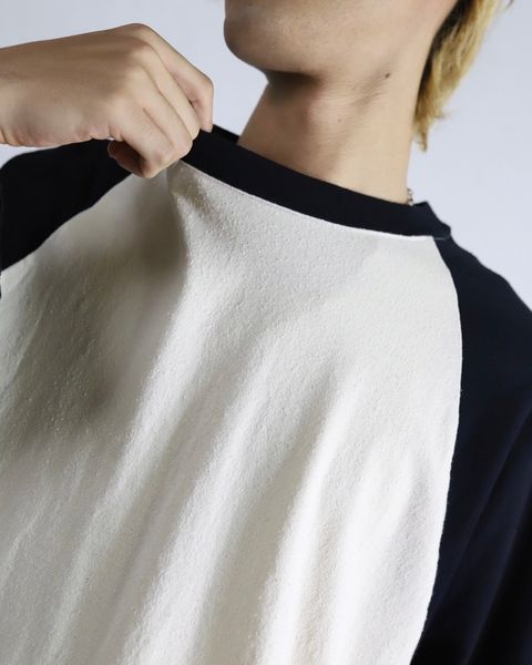 ブラームスルーツストック 24SS Co/Silk Nep Baseball Raglan Tee 2024.4.27
