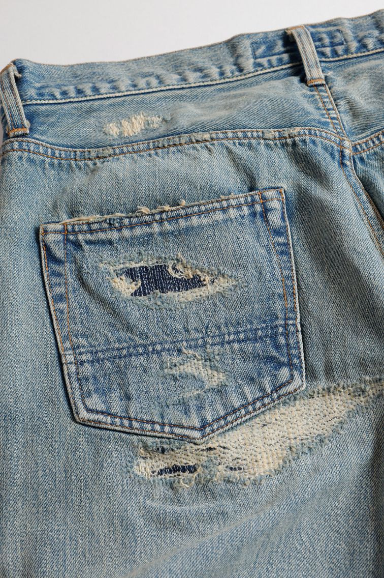 ファンダメンタル デニムパンツ CLASSIC STRAIGHT DENIM CS123 (FA25/MG123)INDIGO