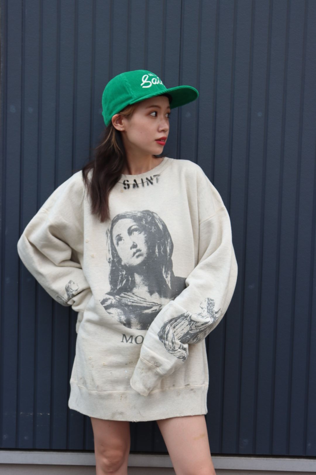 READYMADE - SAINT MxxxxxxKK CRW SWEAT/MOTHERの+nuenza.com