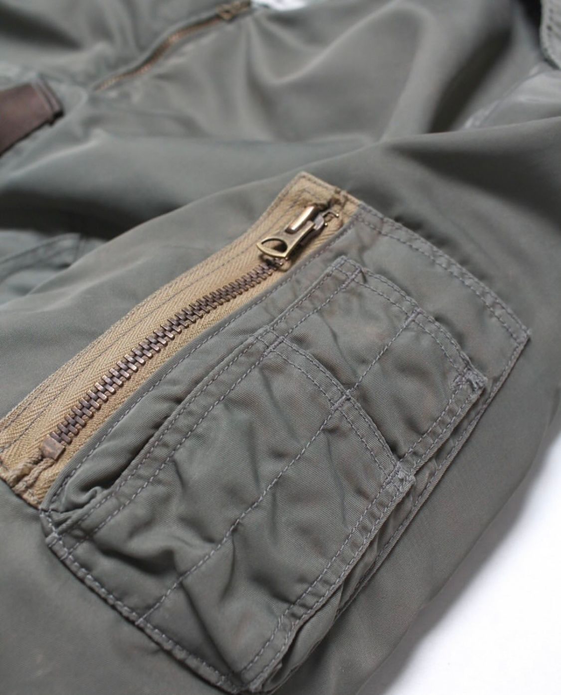 BOW WOW バウワウ L-2B FLIGHT JK(BW242-L2FJ)SAGE GREEN SUNBURN