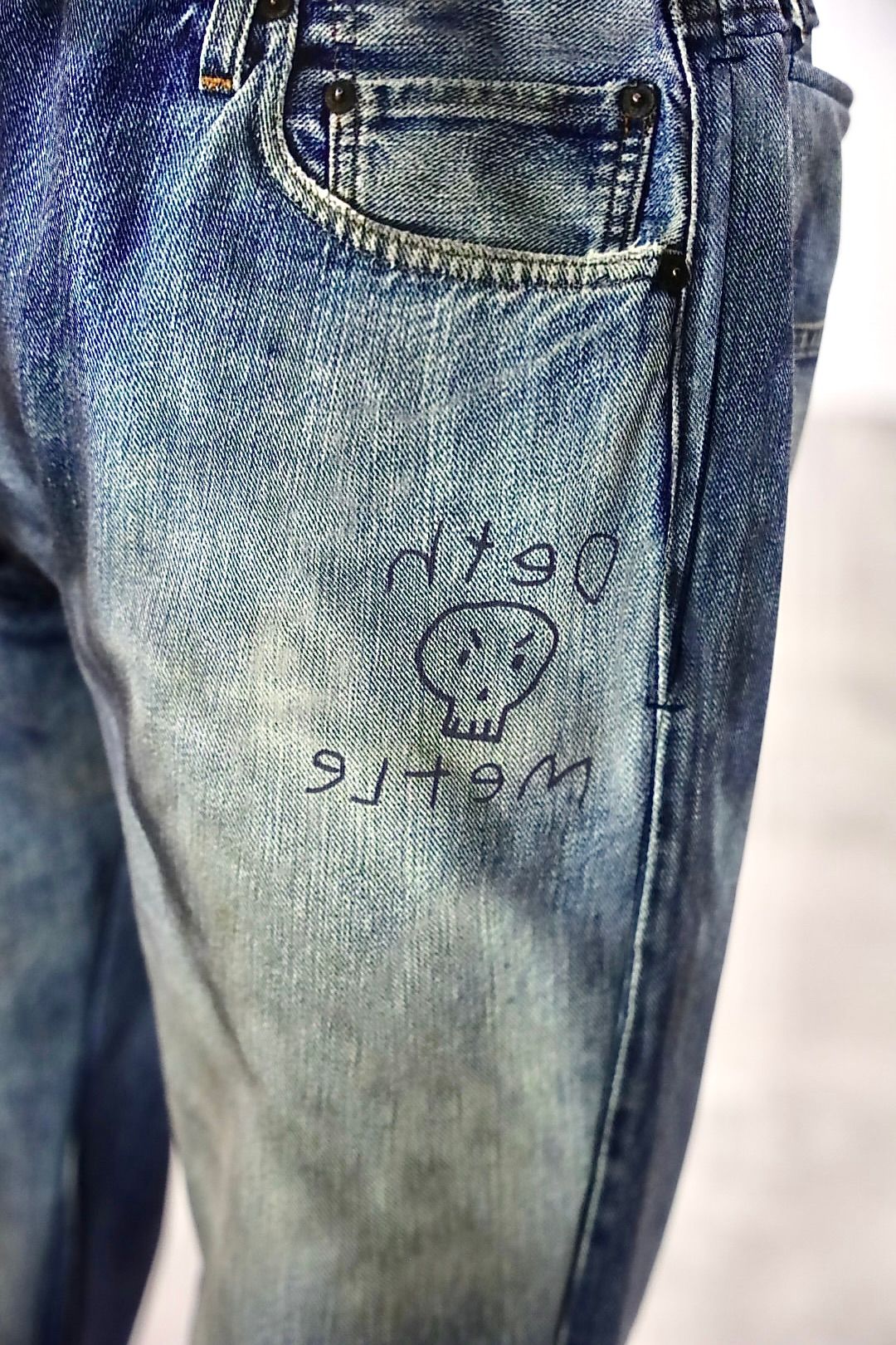 トーキングアバウト ジ アブストラクション 26SS フレアパンツ PRINT FLARE PT(26SS-PT-003)DENIM新作発売！