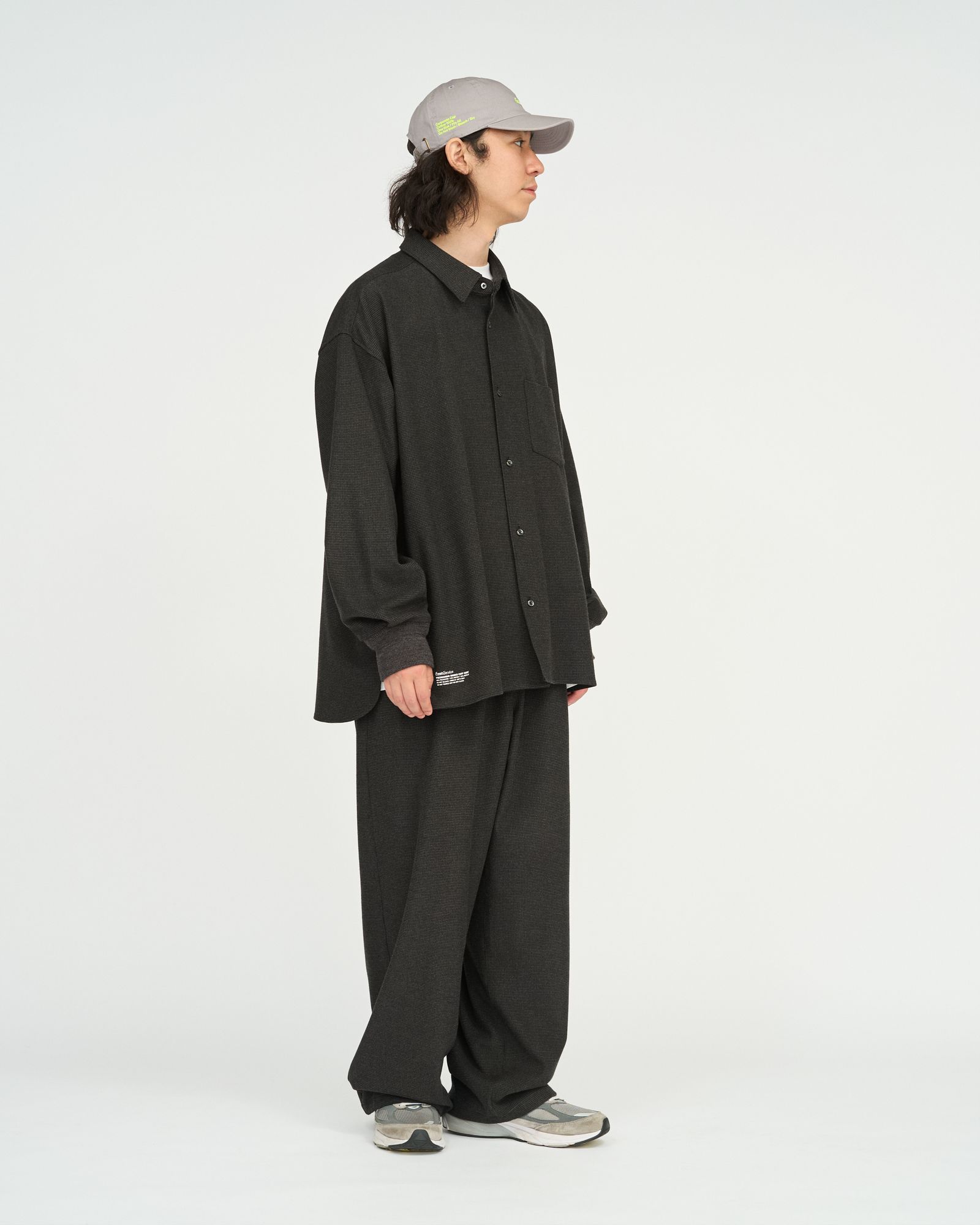 フレッシュサービス 26AW PRESWARM® RIBBED CUFF SHIRT(FSC263-50052)HOUNDSTOOTH☆9月26日(土)新作発売！