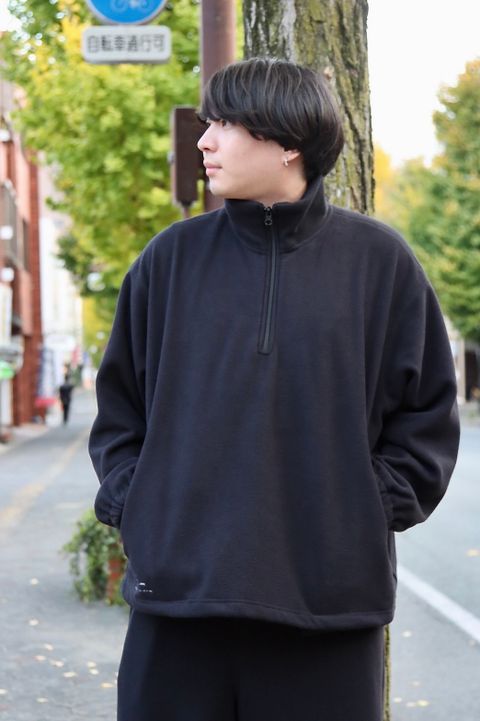 FreshService FIREPROOF FLEECE STAND COLLAR PULLOVERスタイル