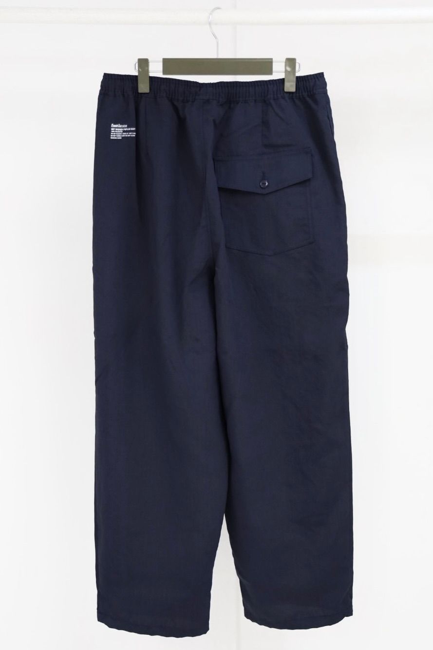 フレッシュサービス 26AW DRY WASHER POPLIN EASY PANTS(FSC263-40064)NAVY☆8月1日(土)発売！