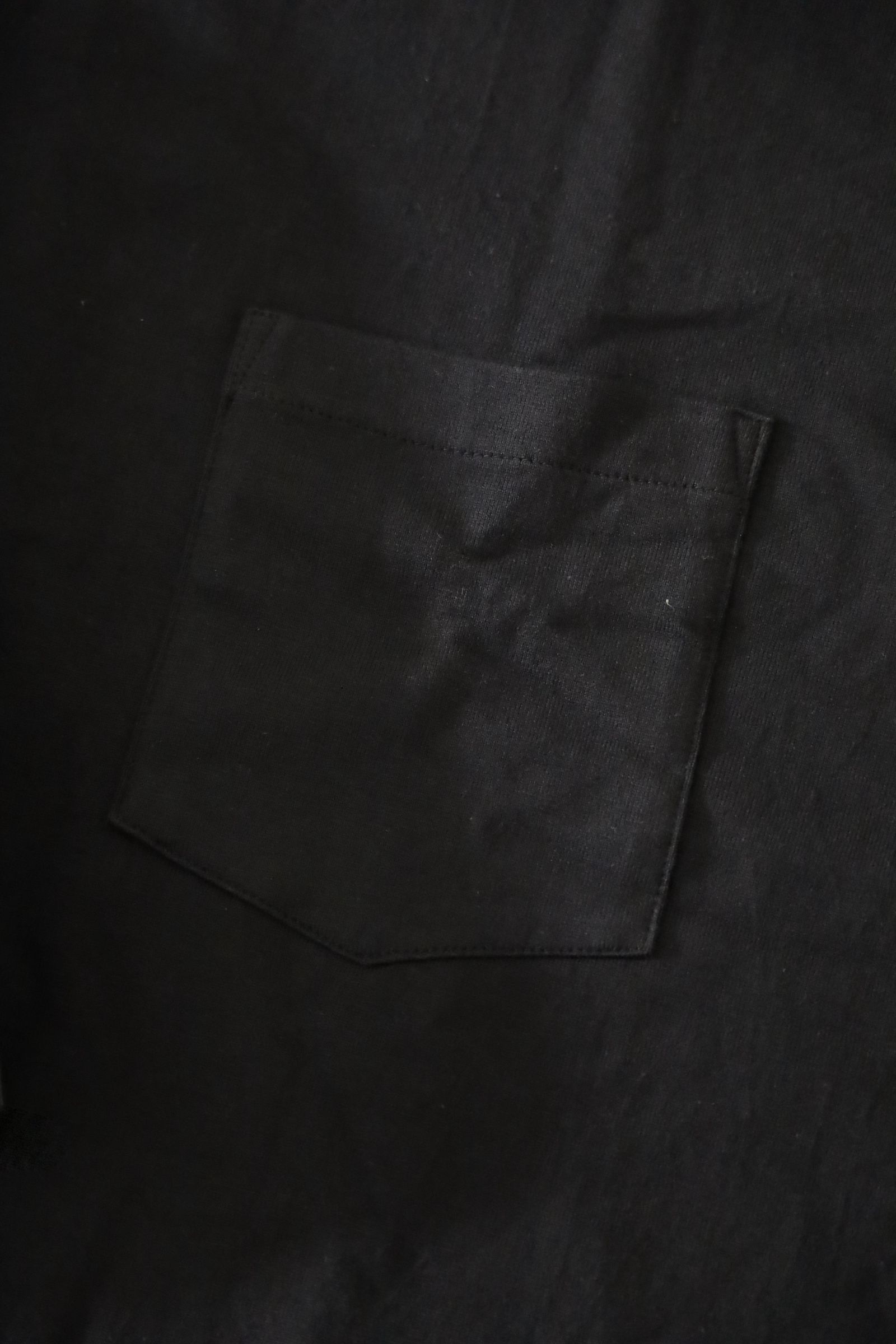 グラフペーパー パックTシャツ 2-Pack S/S Pocket Tee(BLACK)