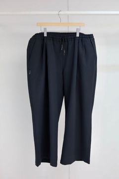 S.F.C 25FW エスエフシー WIDE TWO TUCK BAGGY PANTS (SFCFW25P07)Black☆10月25日(土)発売！