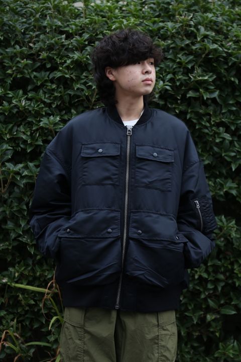 FreshService FIVE POCKET BOMBER JACKET w/INSULATION(FSW-21-CT_85) style. 2021.08.23.