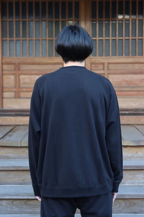 LOOPWHEELER for Graphpaper Raglan Sweat(GU213-70172B) style.2021.9.19