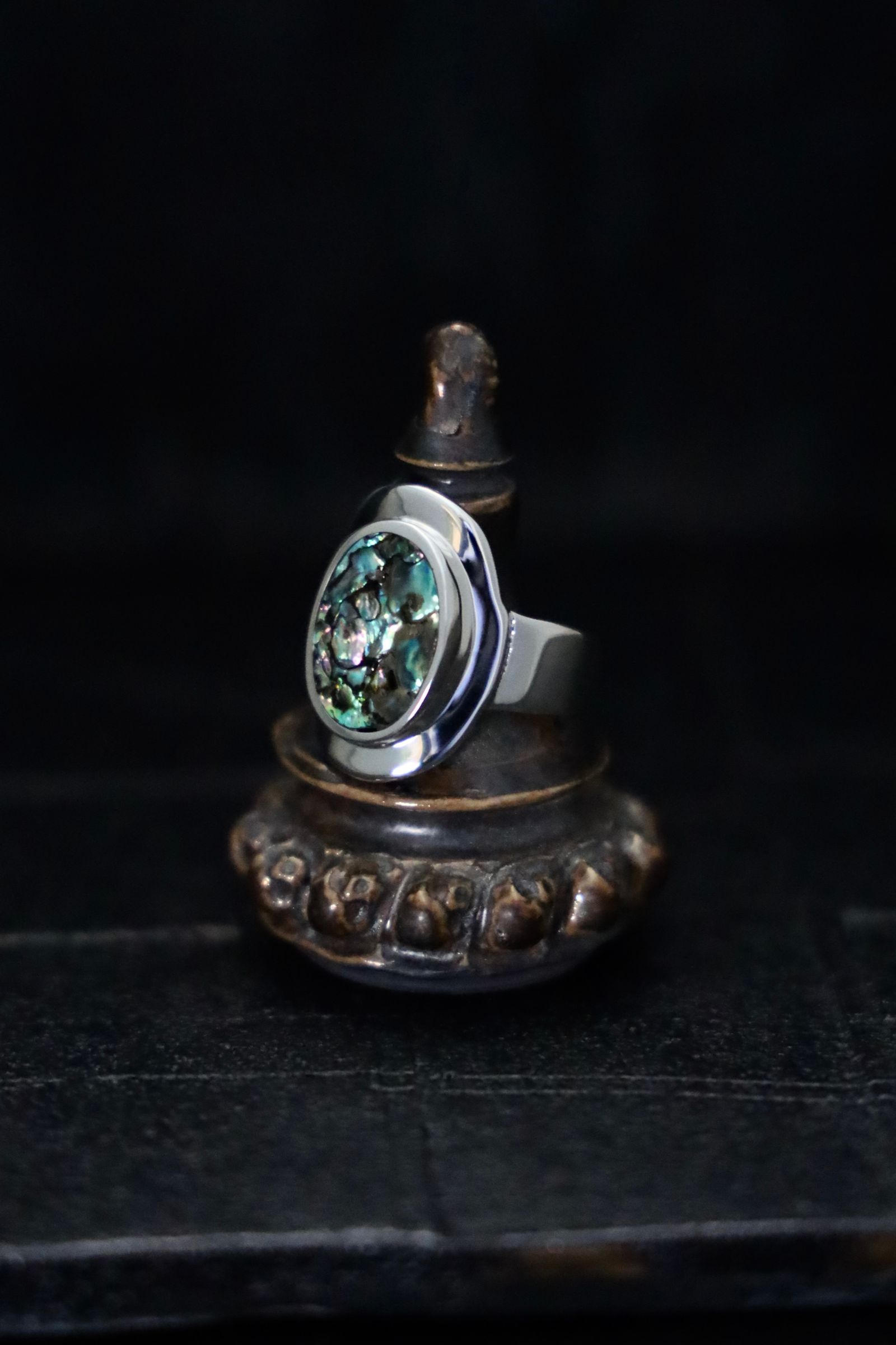 アクセサリー XOLO JEWELRY XOLO - XOLO JEWELRY リング / Amulet Ring with Abalone