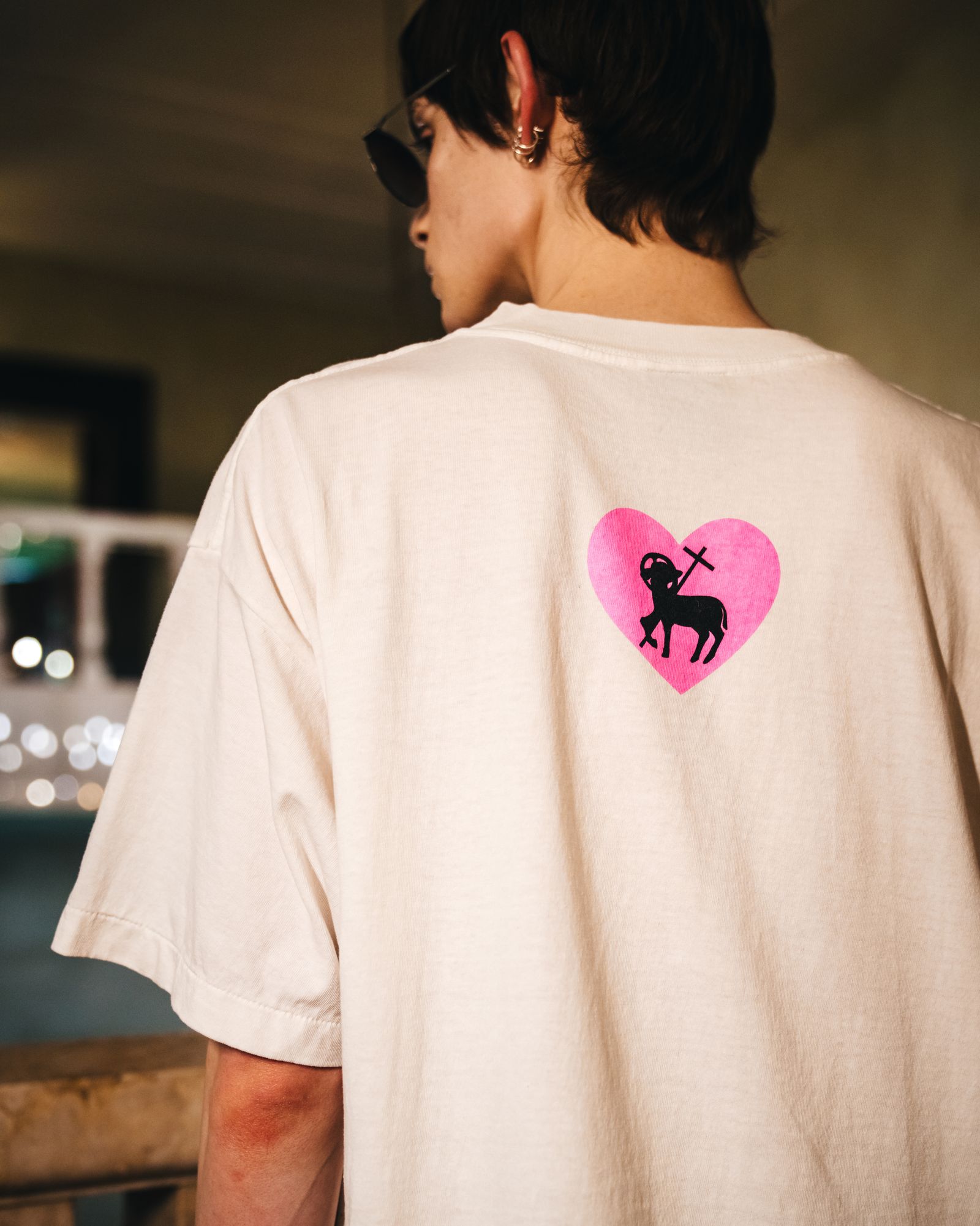 SAINT M×××××× - セントマイケル Tシャツ HEART SAINT SS TEE(SM