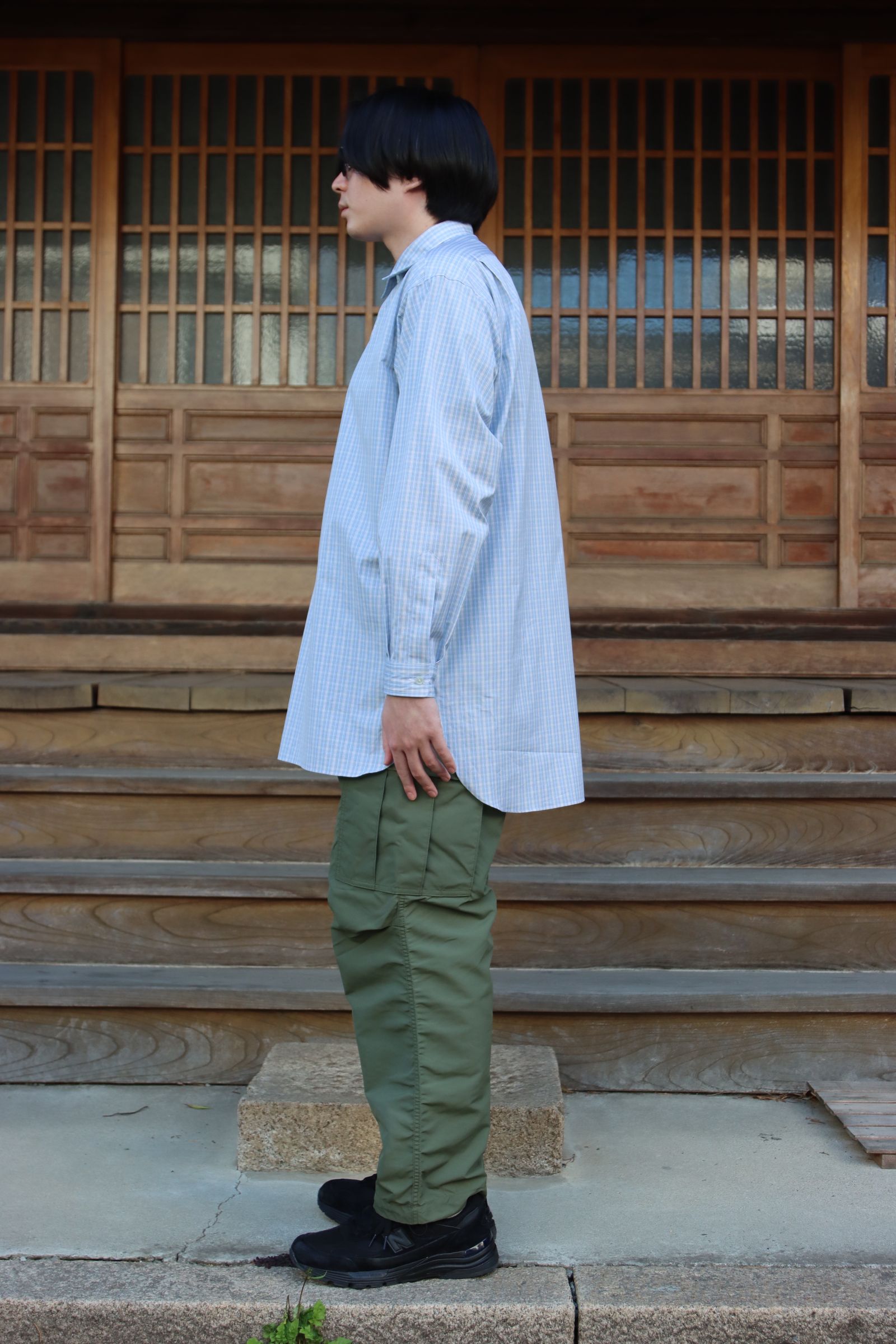 サイズ3】A.PRESSE Pullover Granpa Shirt-