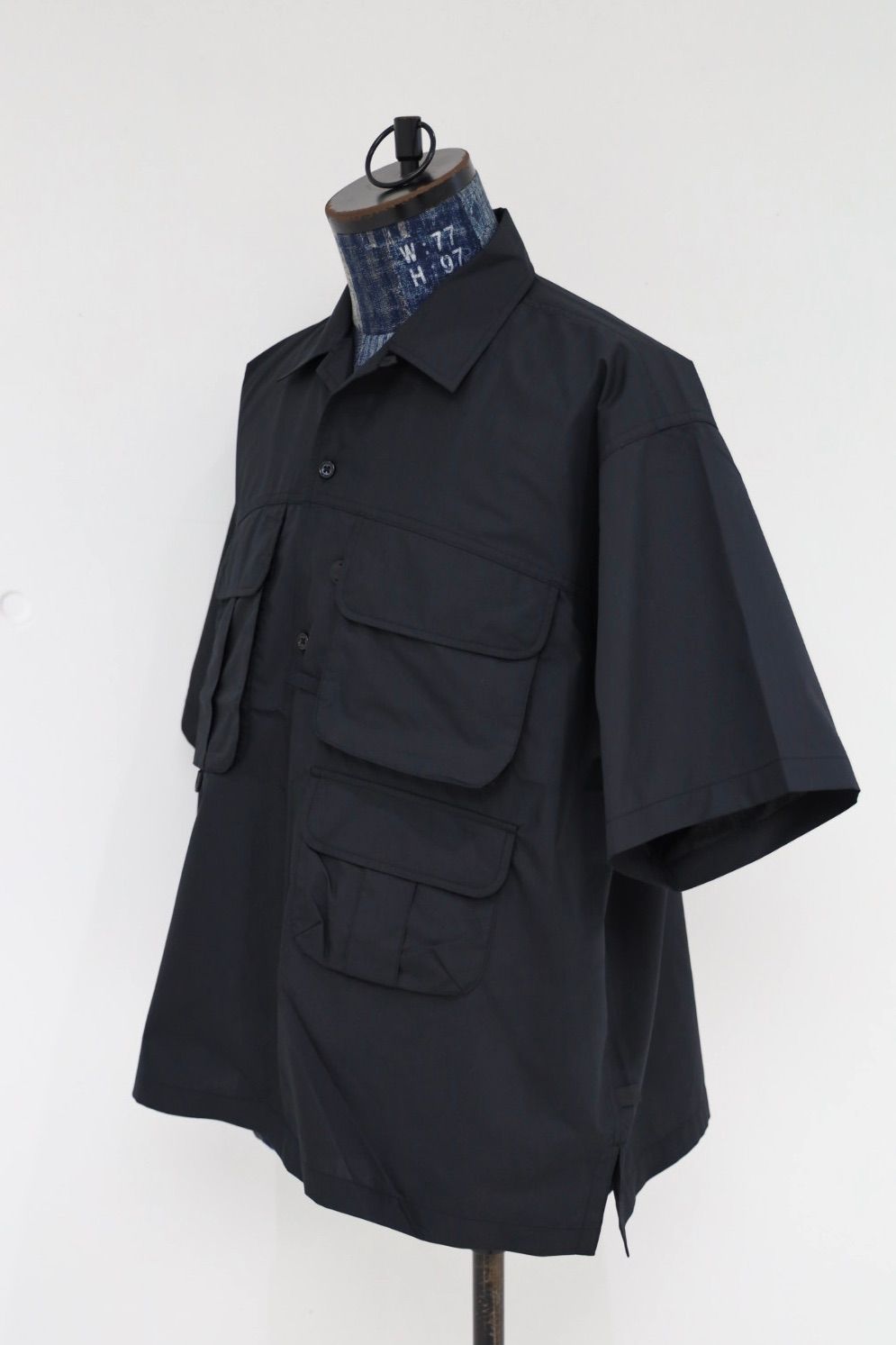 DAIWA PIER39(ダイワピア39) TECH MULTI TOOL POCKET SHIRT S/S SOLID(BE-86026)BLACK☆5月23日(土)新作発売！