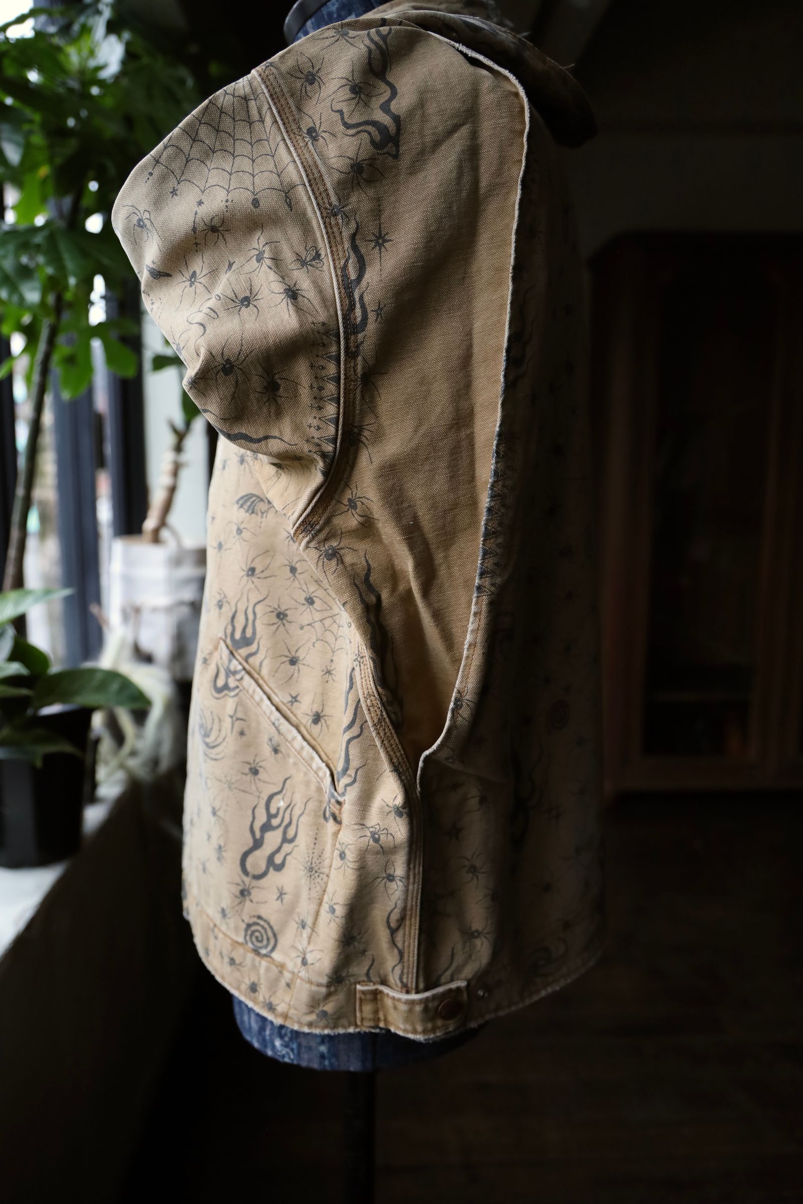 セントマイケル25SS Dr.Woo DW_DETROIT JKT(SM-HR8-0000-C43)BEIGE