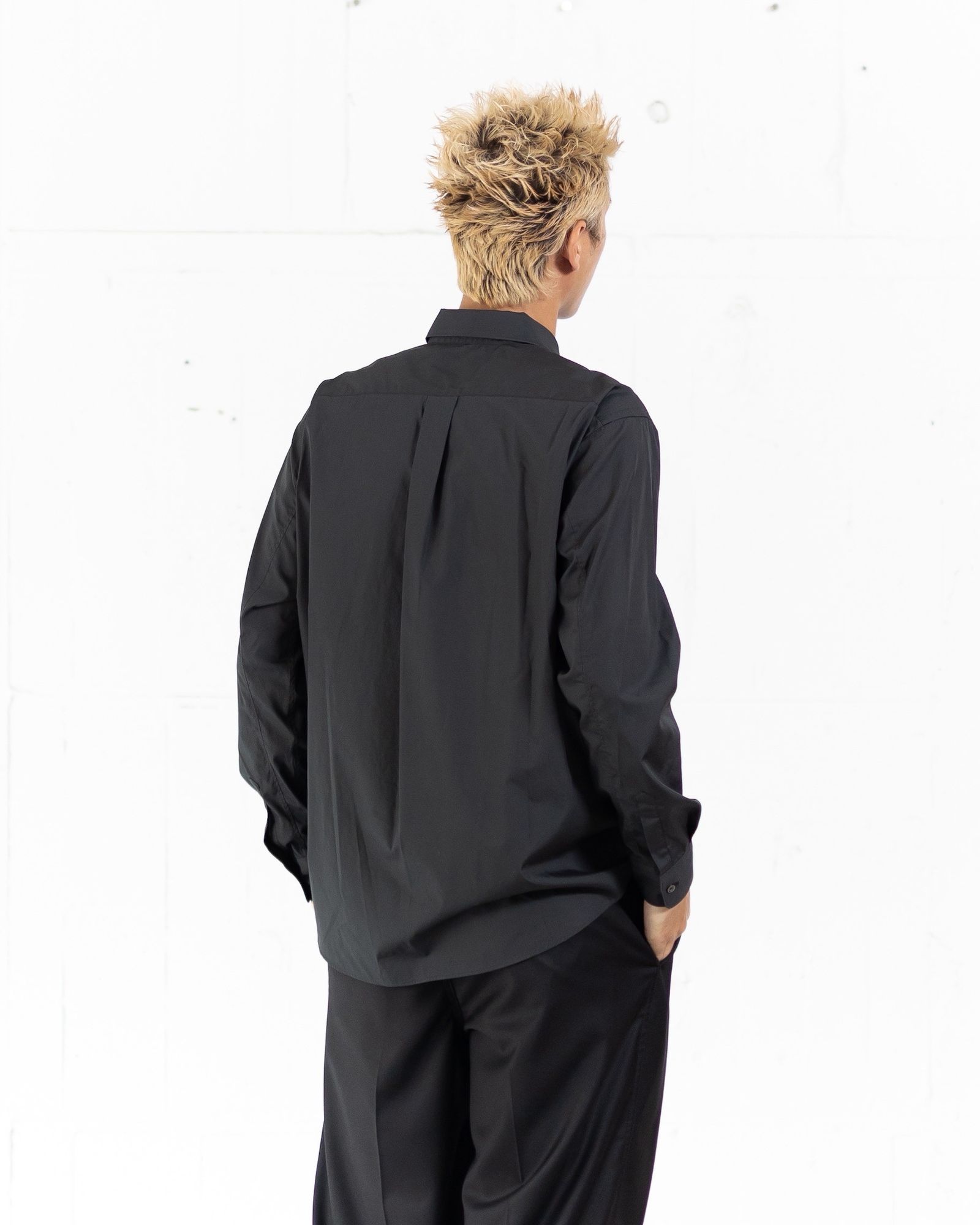 Graphpaper - グラフペーパーシャツ Broad Regular Collar Shirt