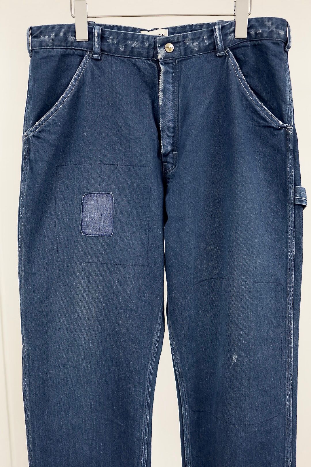 BOW WOW 25FWバウワウ REPAIRED INDIGO PAINTER PANTS(BW252-RIPP)AGED INDIGO