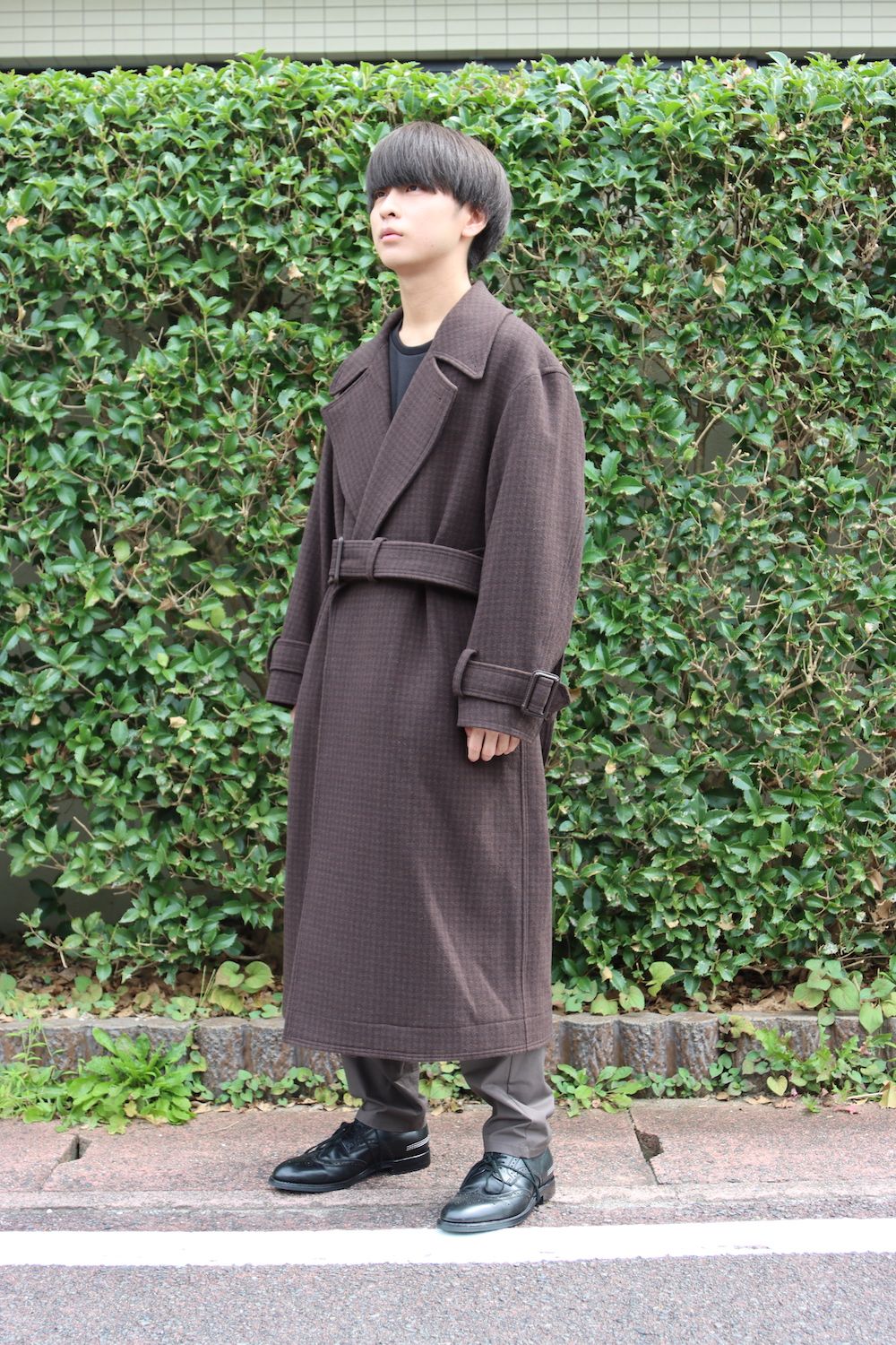 YOKE DOUBLE BREAST OVERCOAT(YK21AW0242C)style.2021.09.13 | 1919 | mark