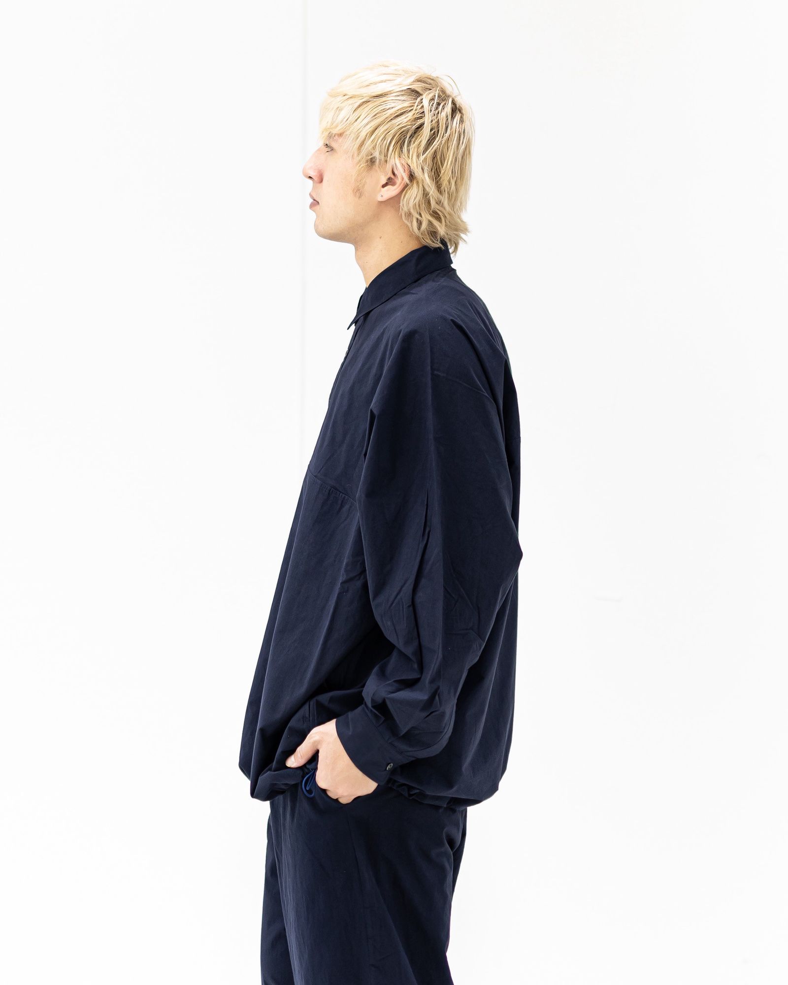 FreshService CRISP COTTON ANORAK L/S SHIRT (NAVY) 新作発売！