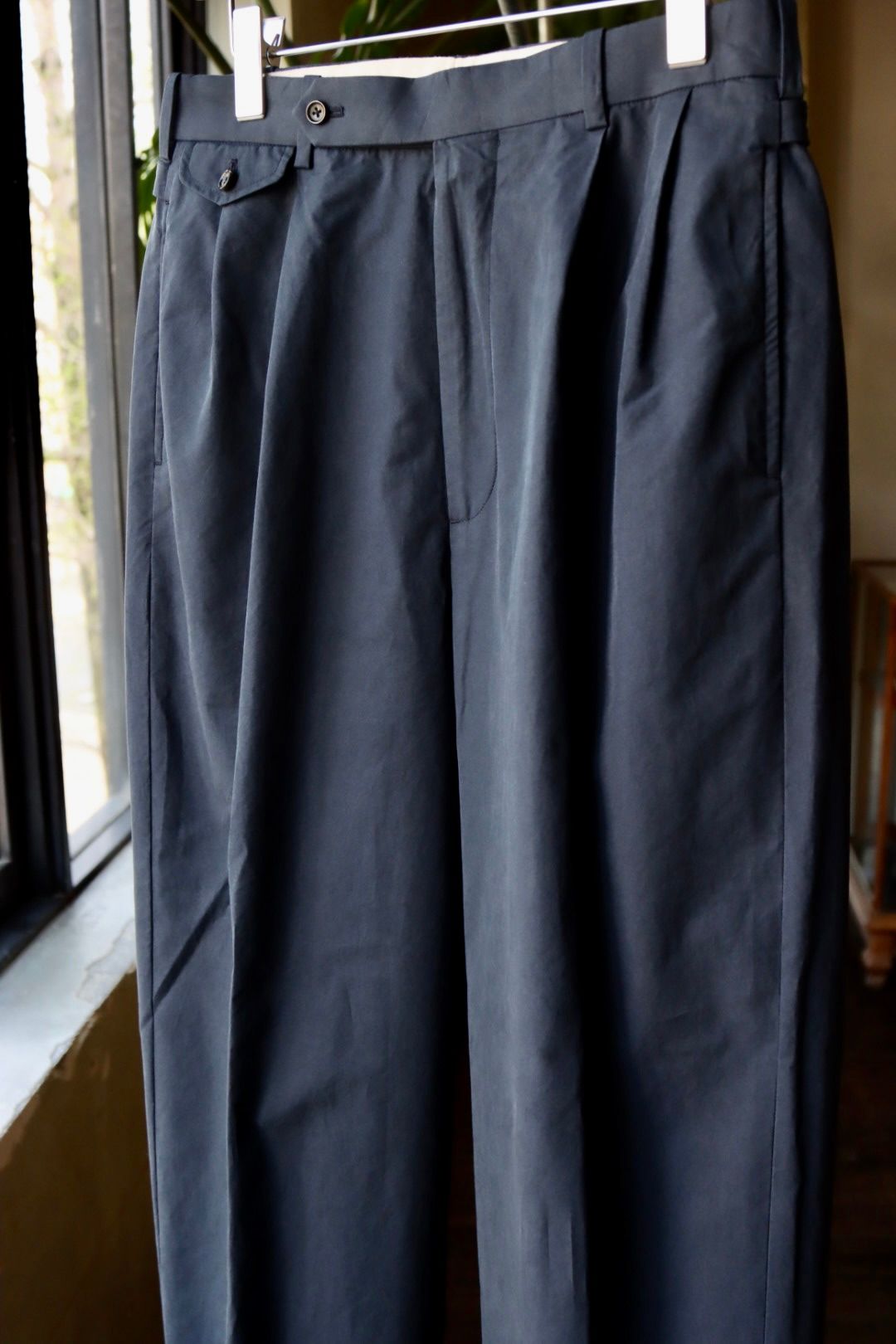 アプレッセ23SS High Density Weather Cloth Trousers (23SAP-04-21H)NAVY