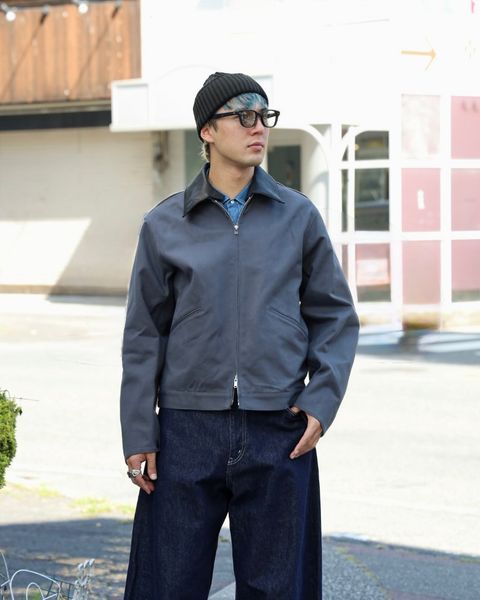 マーカウェア 26AW WORKER JACKET(A26C08BL02C)CHARCOAL☆新作発売！