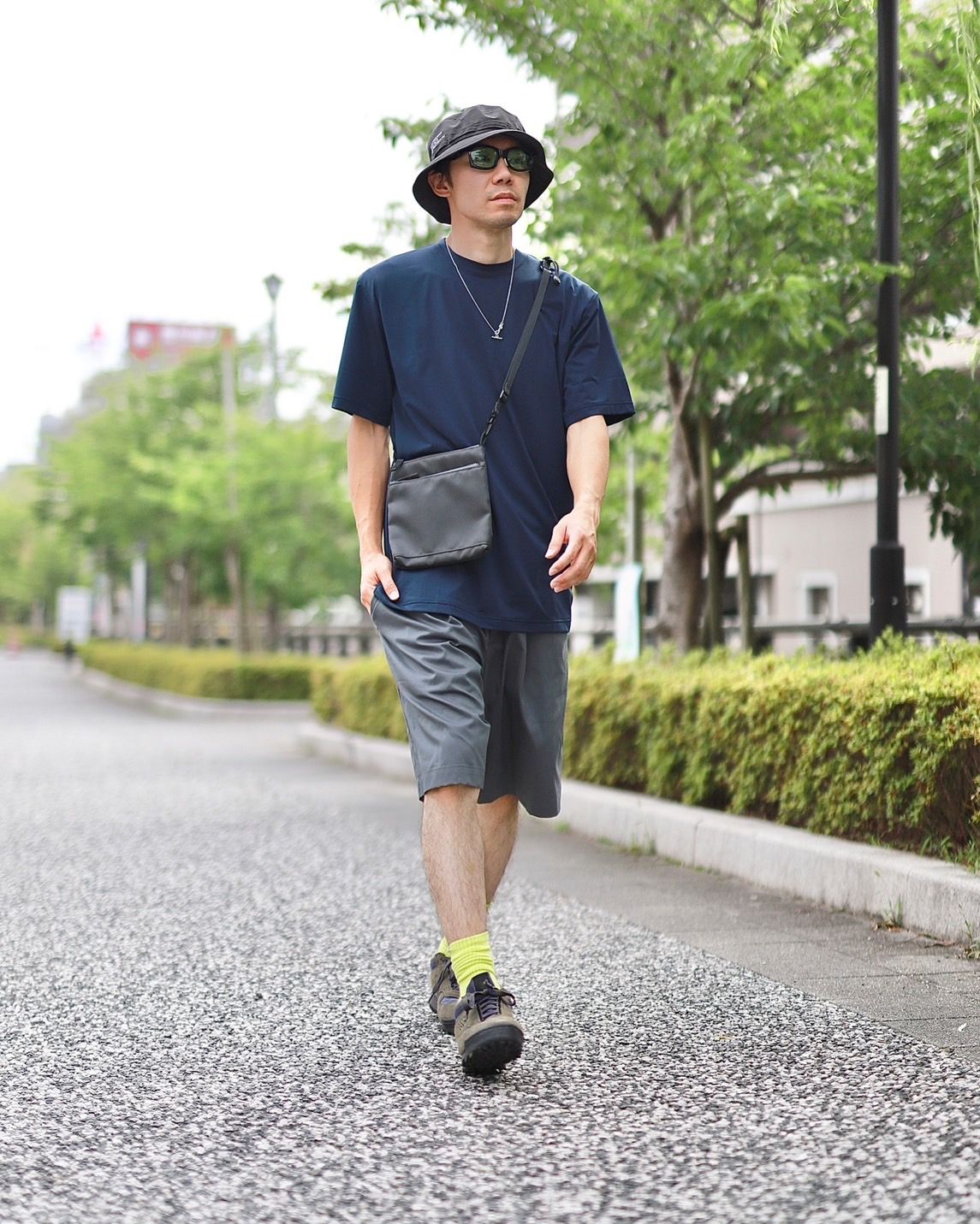 Graphpaper グラフペーパー Stretch Twill Wide Chef Shortsスタイル ...