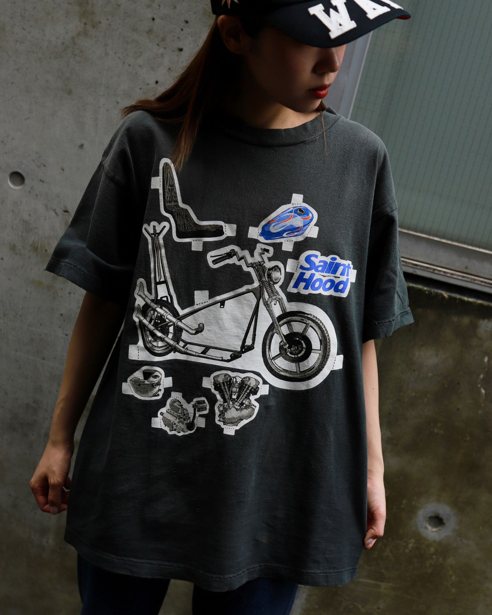 SAINT M×××××× - セントマイケル 23SS NEIGHBORHOOD® コラボTシャツ(SM 