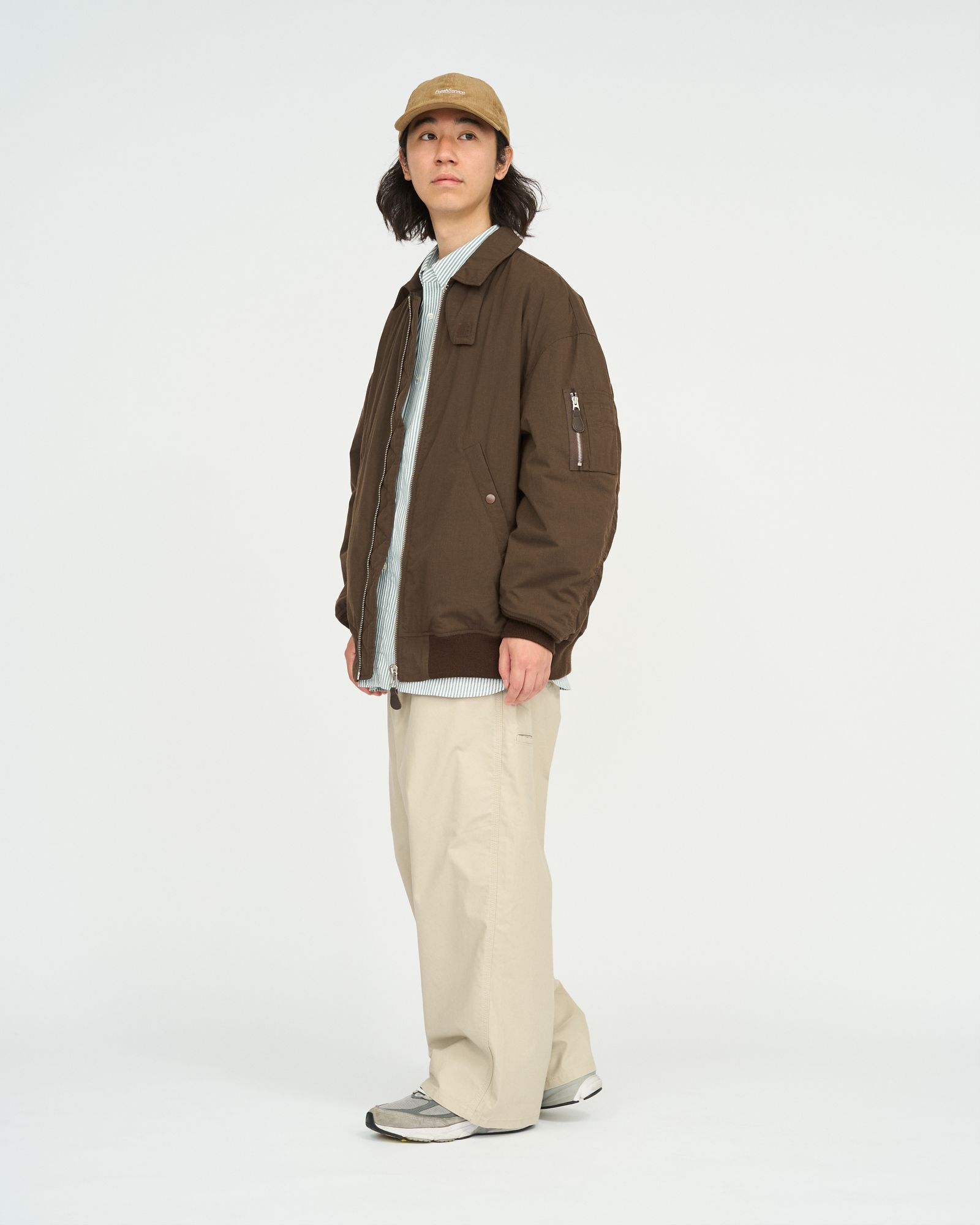 フレッシュサービス 26AW TACTICAL WOOL BOMBER JACKET(FSC263-30024)BROWN☆9月26日(土)新作発売！