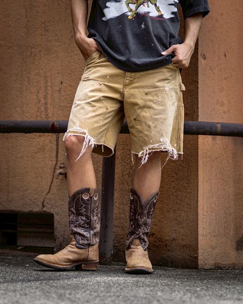 セントマイケル DAMEGED TEE MARKスタイル!