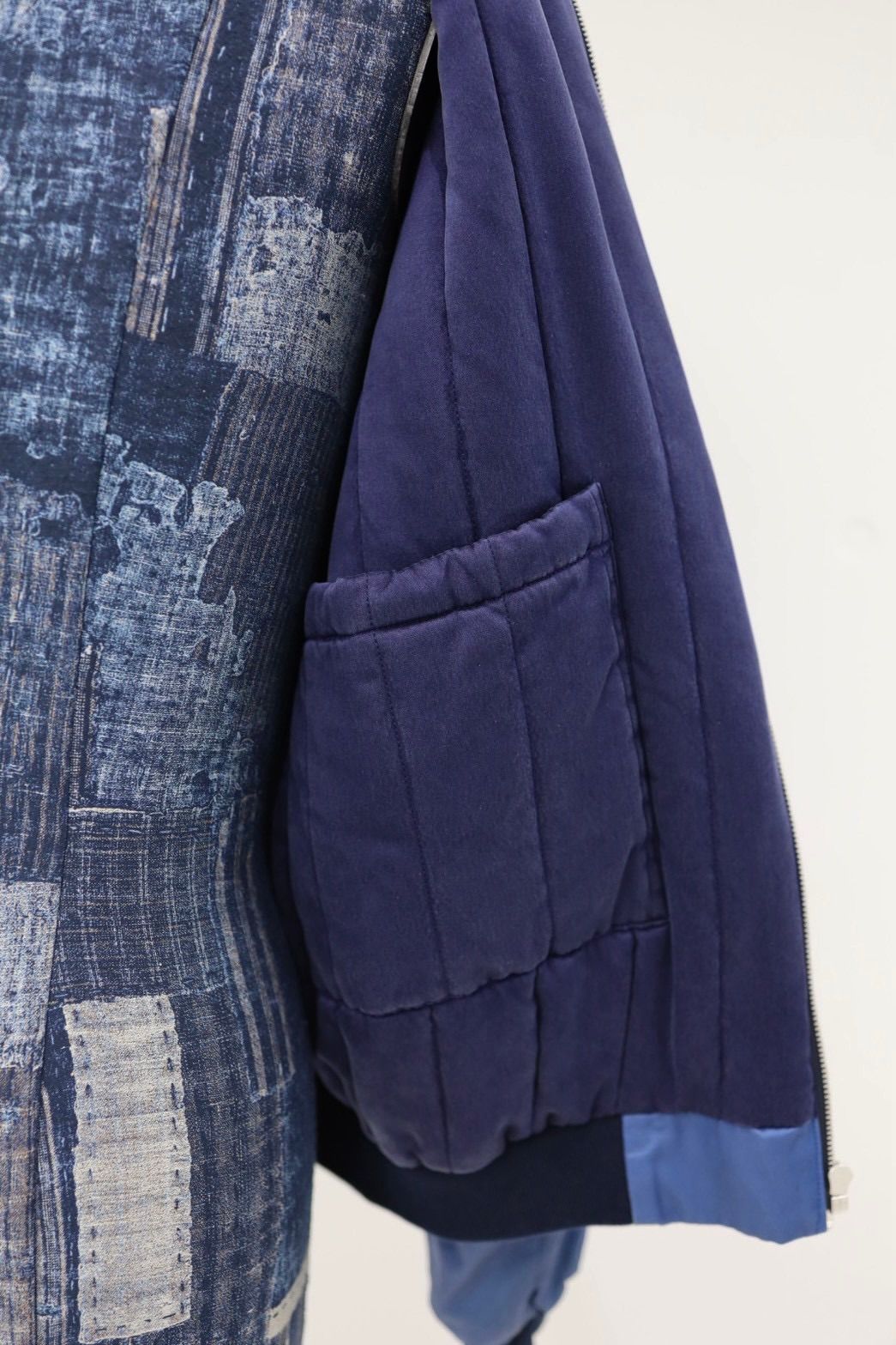 アプレッセ 2026 STYLE1 Vintage Silk Viscose Tour Jacket(26SAP-01-28)BLUE☆12月13日(土)発売！