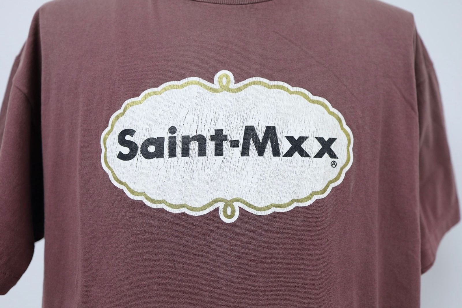 セントマイケル 26SS SAINT MXX_SS T-SHIRT(SM-MK8-0000-023)BURGUNDY☆4月29日(水)新作発売！