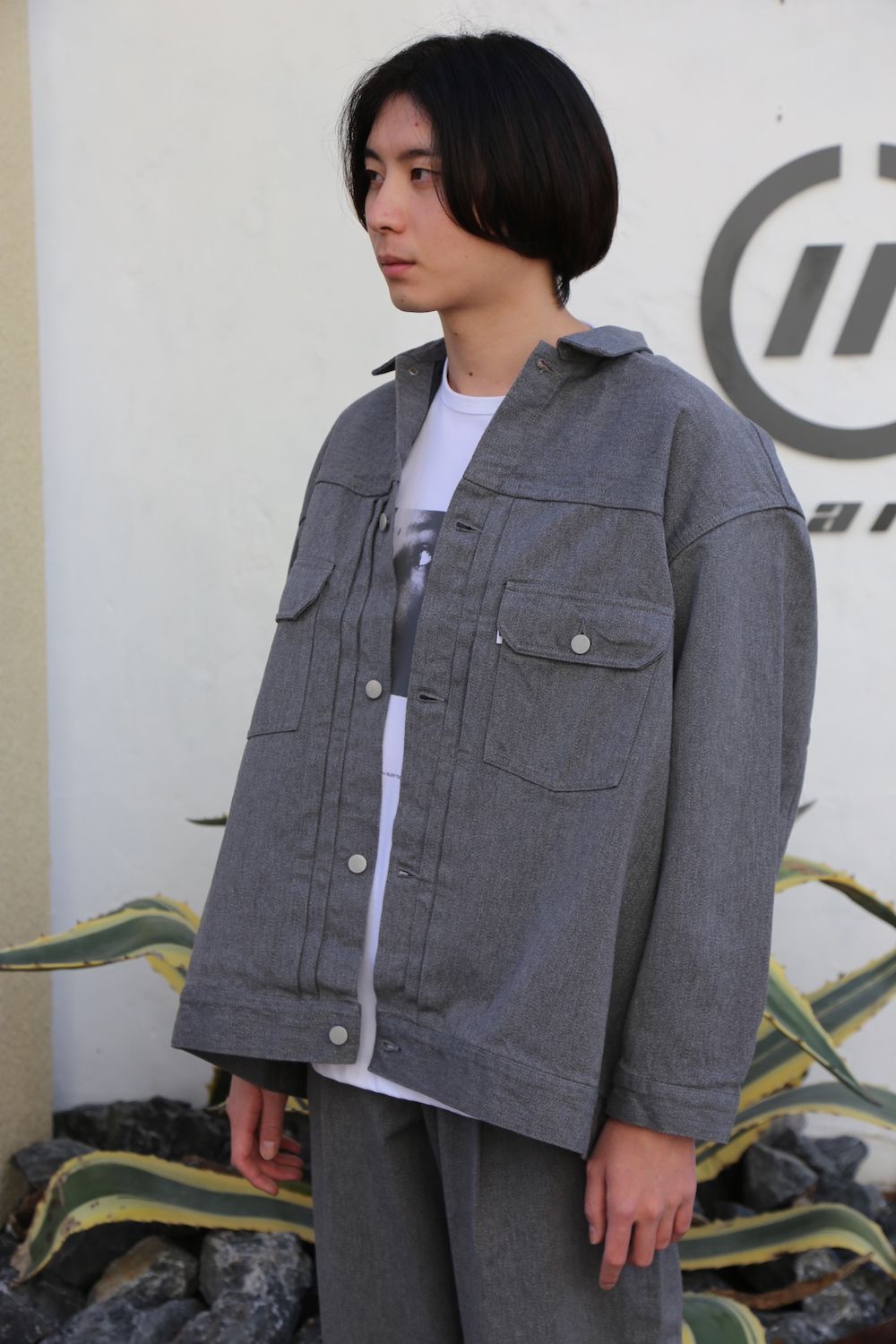 Graphpaper Colorfast Denim Blouson&Colorfast Denim Two Tuck Pants"GLAY"Style.2020.11.14.