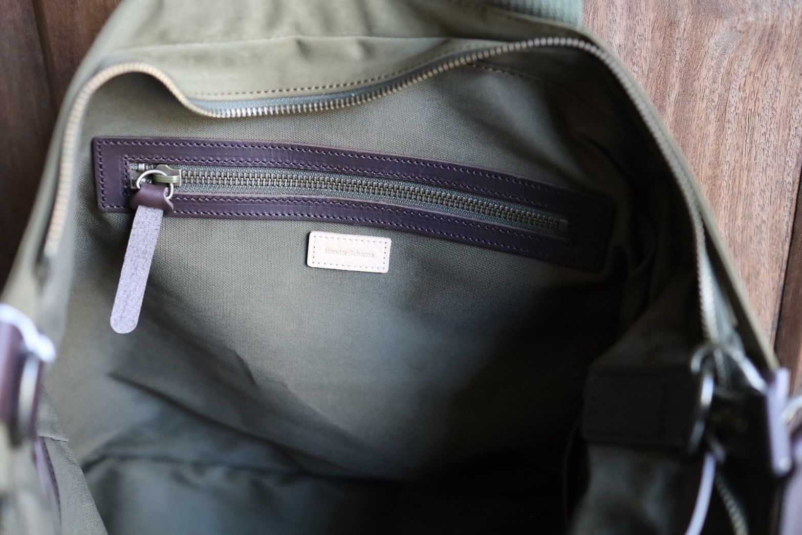 エンダースキーマ バッグ bracket bag(yv-b-brb)khaki☆12月6日(土)発売！