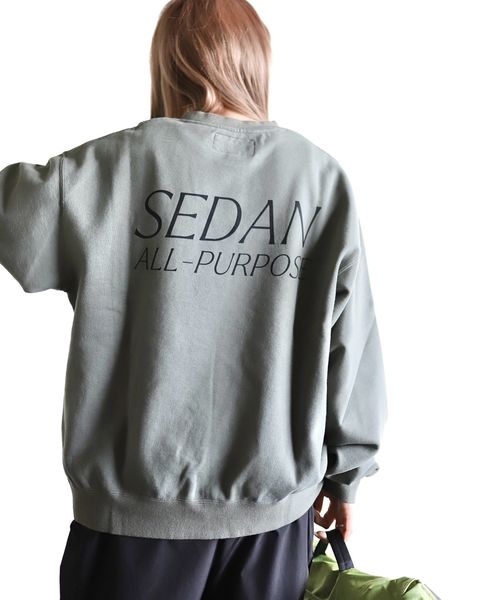 SEDAN ALL-PURPOSE SS24 新作OG Logo Sweatshirt style.2024.2.9