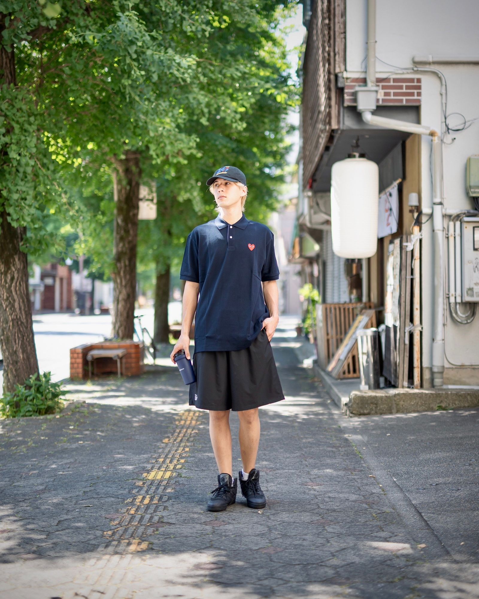PLAY COMME des GARCONS プレイ コム デ ギャルソン ポロシャツ