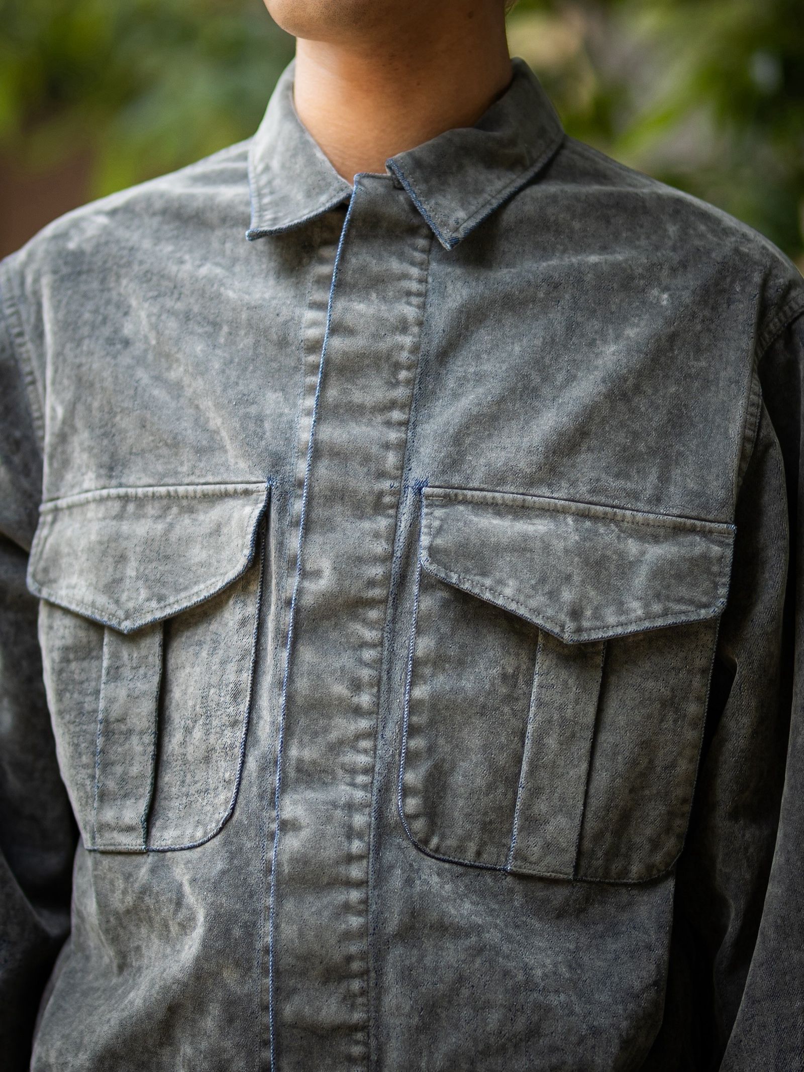 marka CANADIAN MILITARY WORK JACKET MARKスタイル