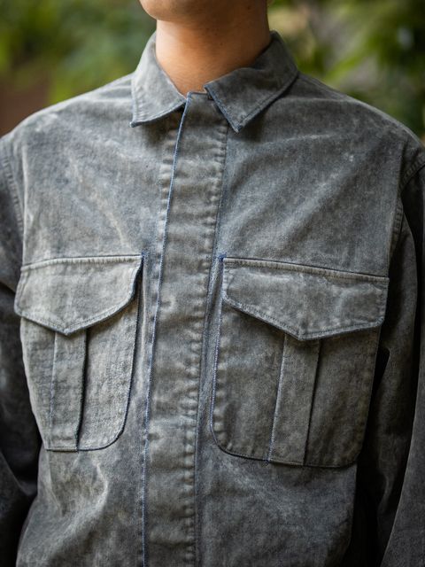 marka CANADIAN MILITARY WORK JACKET MARKスタイル