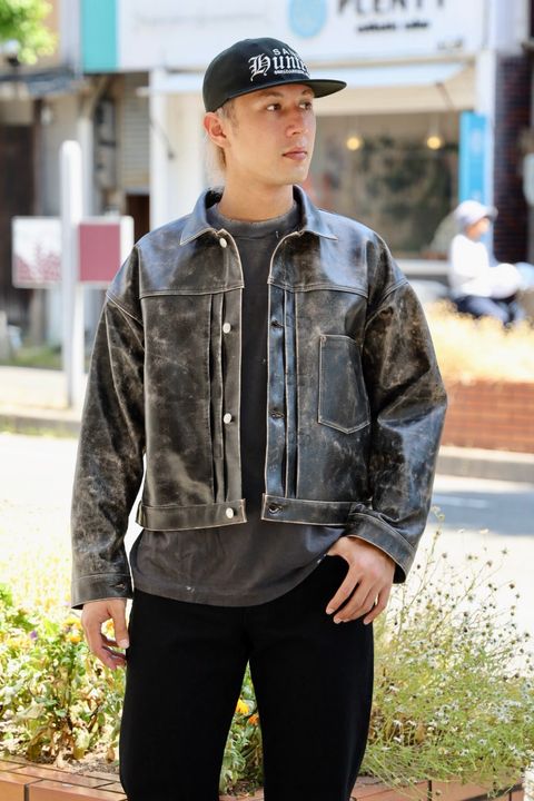 SAINT Mxxxxxx BBJ_LEATHER JACKET スタイル ！