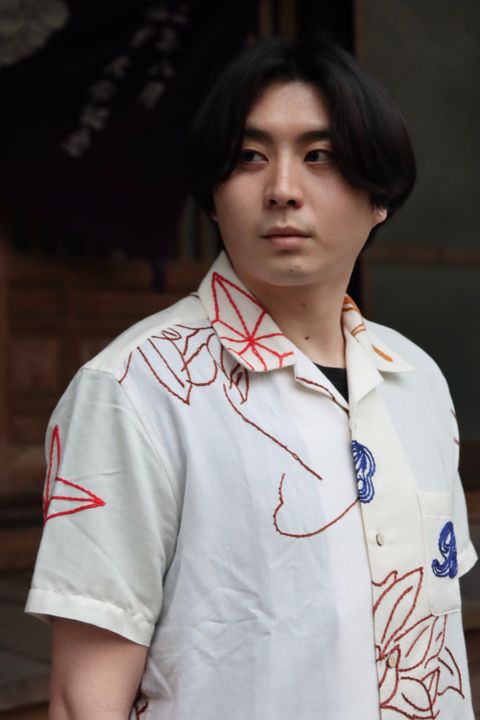 KHOKI B shirt(22SS-B-04) style. 2022.03.21.
