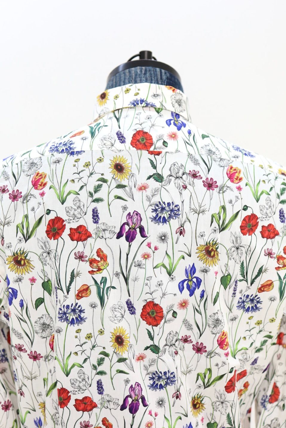 ジュンヤワタナベマン 26SS MARIA SANTAGELO 綿花柄シャツ(WQ-B013-051)☆2月6日(金)発売！