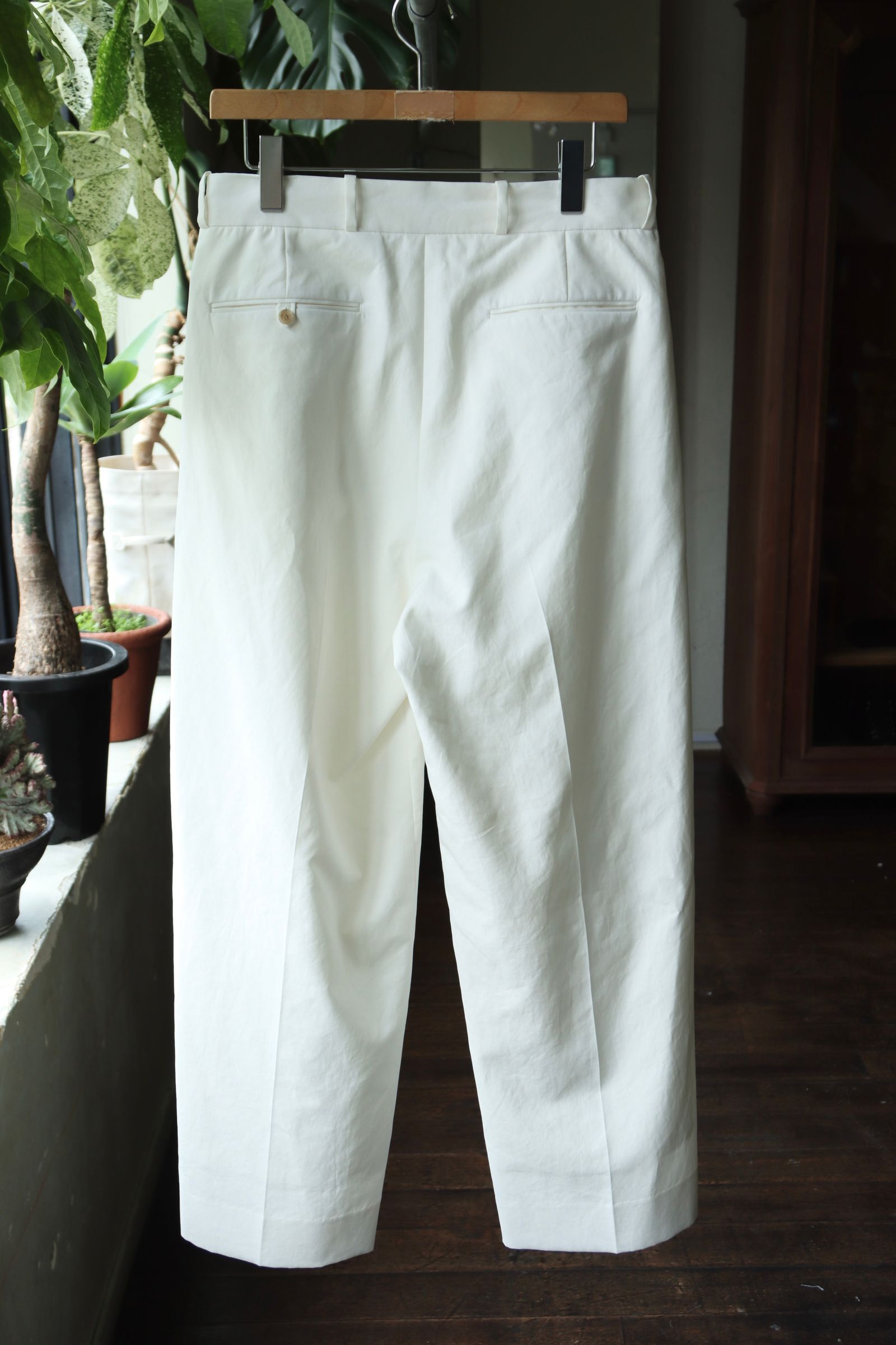A.PRESSE - アプレッセ 2025 STYLE2 Wide Chino Trousers(25AAP
