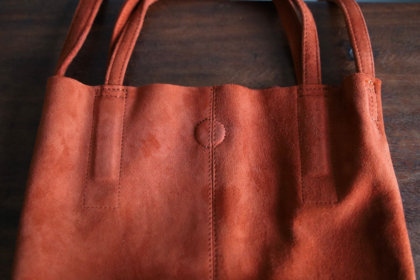 Morphee / モルフェトートバッグ 2WAY SMALL TOTE(SHORT) SUEDE[TERACCOTTA]☆新作発売！