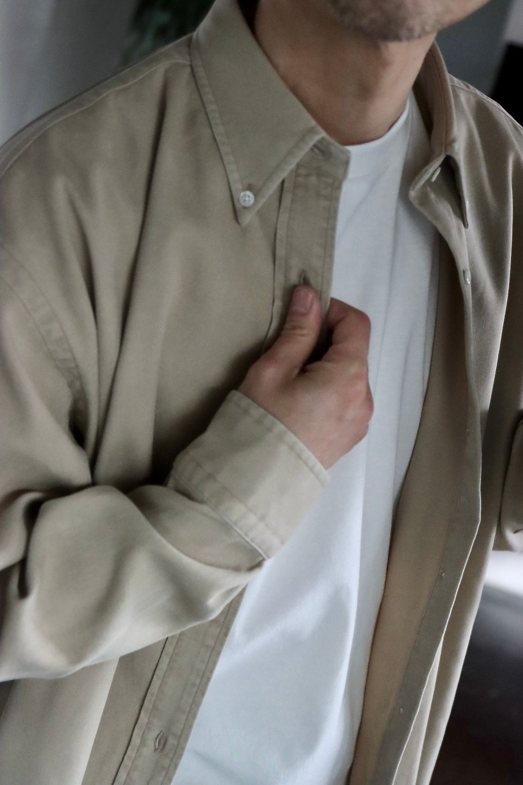 A.PRESSE BD Shirt(22SAP-02-02H)BEIGE style. | 2199 | mark
