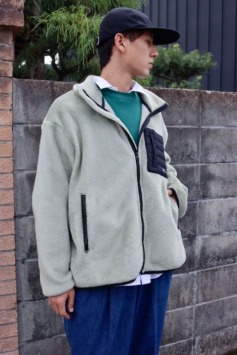 STRIPES FOR CREATIVE FW23 DOWN POCKET PORLATEC JACKETスタイル