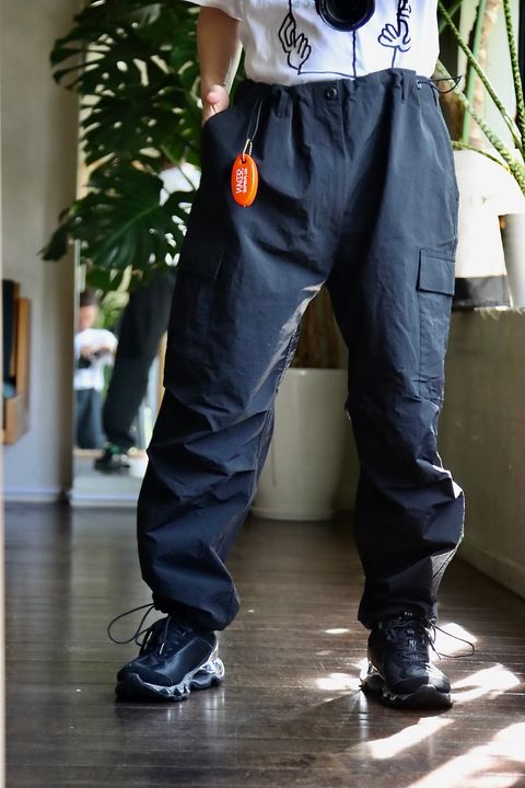 SEDAN ALL-PURPOSE FW23 Big Cargo Pants"Black"スタイル