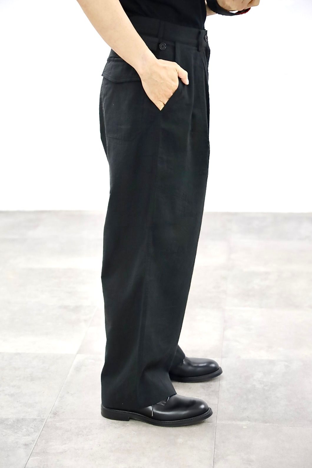 マーカ 26SS  U.S AIR FORCE BAKER PANTS(M26A16PT02C)BLACK☆新作発売！