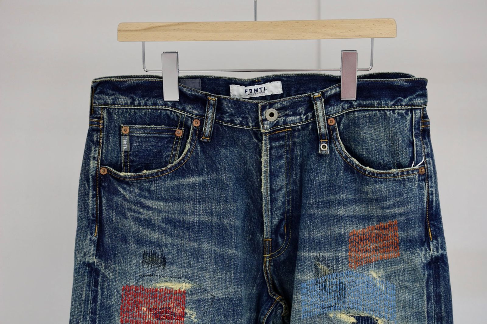 ファンダメンタル デニムパンツ CLASSIC FIT DENIM CS129 (FA25MG129)INDIGO