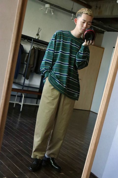 FreshService フレッシュサービス 23AW MULTI BORDER L/S TEEスタイル
