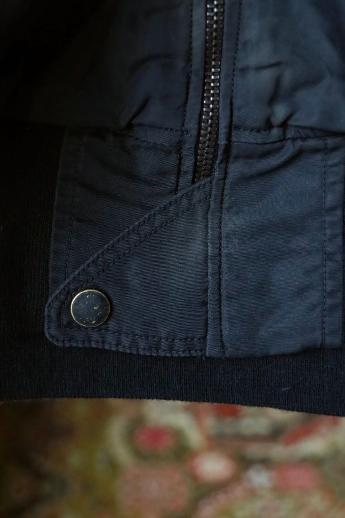 BOW WOW 25FWバウワウ ジャケットL-2B FLIGHT JACKET AGED(BW252-L2FJ) AGED BLACK